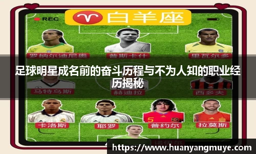 足球明星成名前的奋斗历程与不为人知的职业经历揭秘